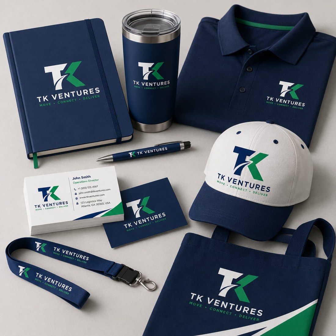 TK Ventures brand materials